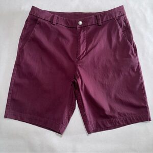 Lululemon Commission Short Chino 9" Size 30 Dark Adobe- maroon
